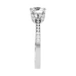 Custom Made Alba Moissanite Ring by Solitairz Affair