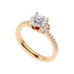 Custom Made Alba Moissanite Ring by Solitairz Affair