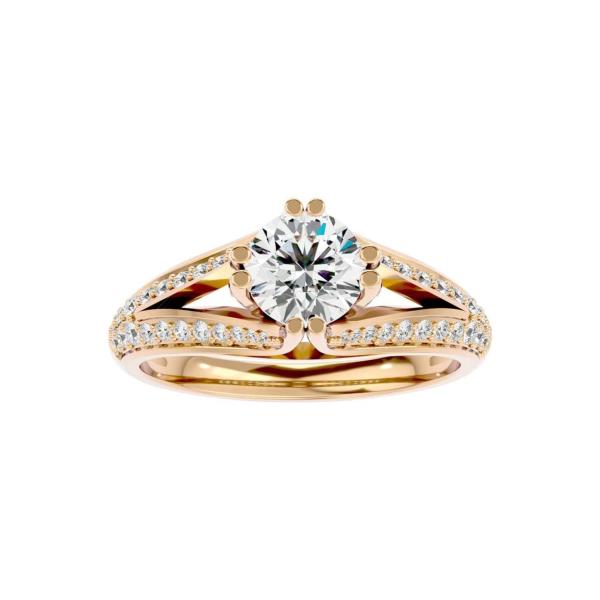 Custom Made Breit Moissanite Ring by Solitairz Affair