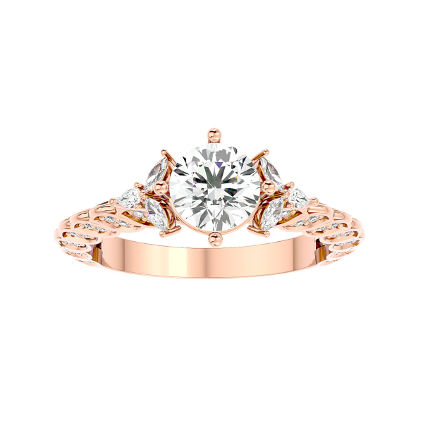 Custom Made Impeccabile Solitaire Engagement Moissanite Ring by Solitairz Affair