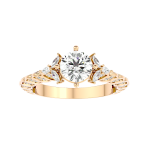 Custom Made Impeccabile Solitaire Engagement Moissanite Ring by Solitairz Affair