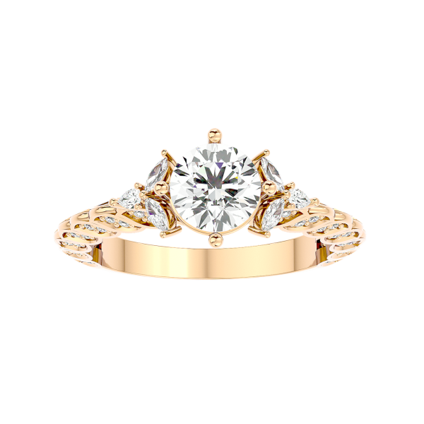 Custom Made Impeccabile Solitaire Engagement Moissanite Ring by Solitairz Affair