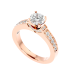 Custom Made Bexy Moissanite Ring by Solitairz Affair