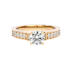 Custom Made Bexy Moissanite Ring by Solitairz Affair