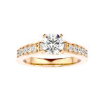 Custom Made Bexy Moissanite Ring by Solitairz Affair