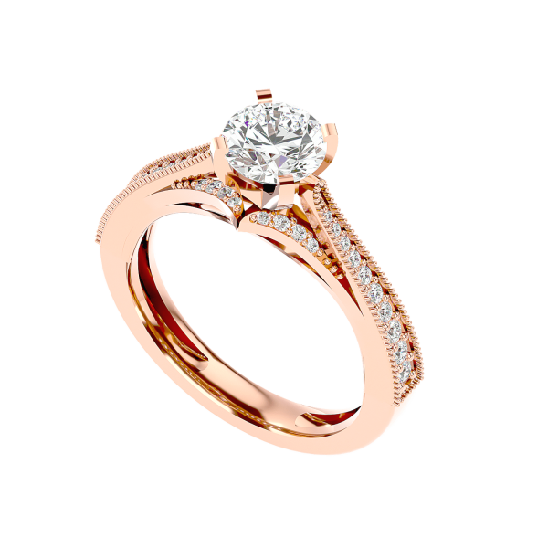 Custom Made Belza Moissanite Ring by Solitairz Affair