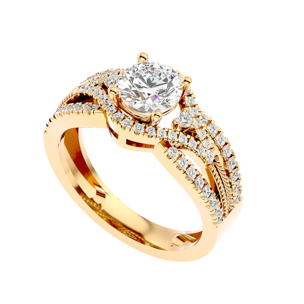 Custom Made Cuerda Moissanite Ring by Solitairz Affair