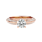 Custom Made Printsessa Moissanite Ring by Solitairz Affair