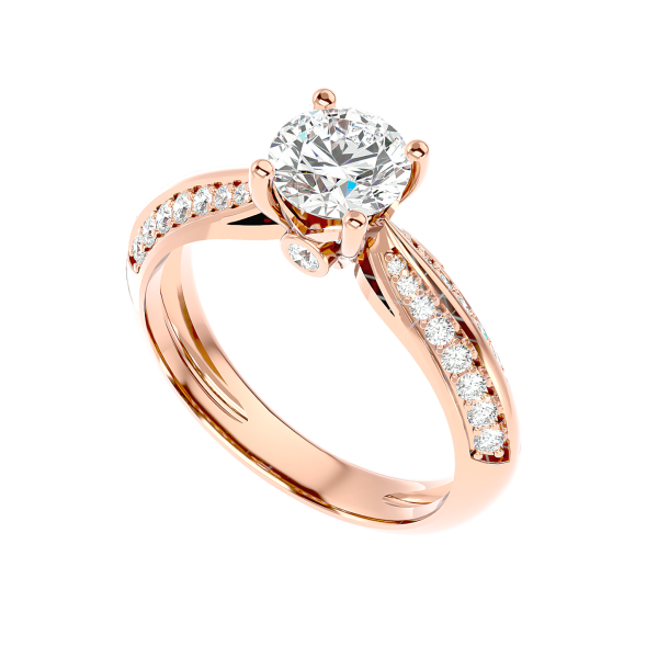 Custom Made Printsessa Moissanite Ring by Solitairz Affair