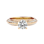 Custom Made Printsessa Moissanite Ring by Solitairz Affair