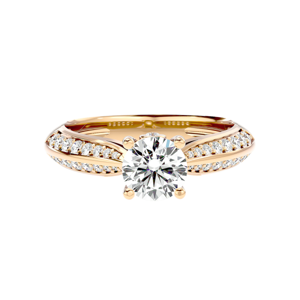 Custom Made Printsessa Moissanite Ring by Solitairz Affair