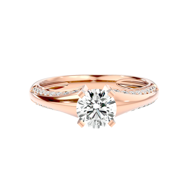 Custom Made Galanta Moissanite Ring by Solitairz Affair