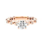 Custom Made Blase Moissanite Ring by Solitairz Affair