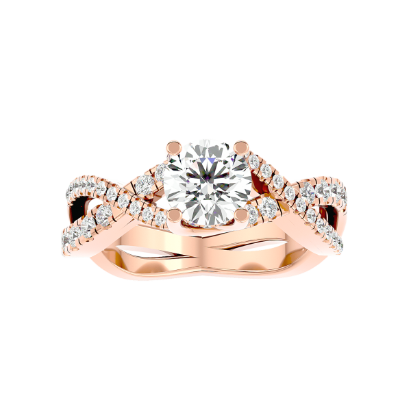 Custom Made Infinitus Moissanite Ring by Solitairz Affair