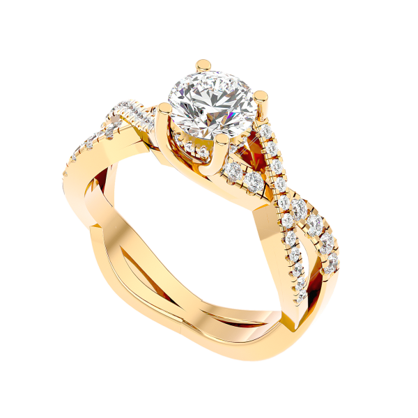 Custom Made Infinitus Moissanite Ring by Solitairz Affair