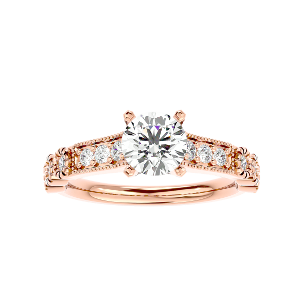 Custom Made Ziam Moissanite Ring by Solitairz Affair