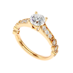 Custom Made Ziam Moissanite Ring by Solitairz Affair