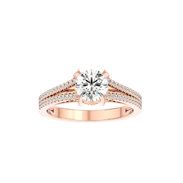 Custom Made Oziv Moissanite Ring by Solitairz Affair