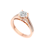 Custom Made Oziv Moissanite Ring by Solitairz Affair