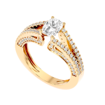 Custom Made Pretiosa Moissanite Ring by Solitairz Affair