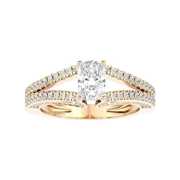 Custom Made Pretiosa Moissanite Ring by Solitairz Affair