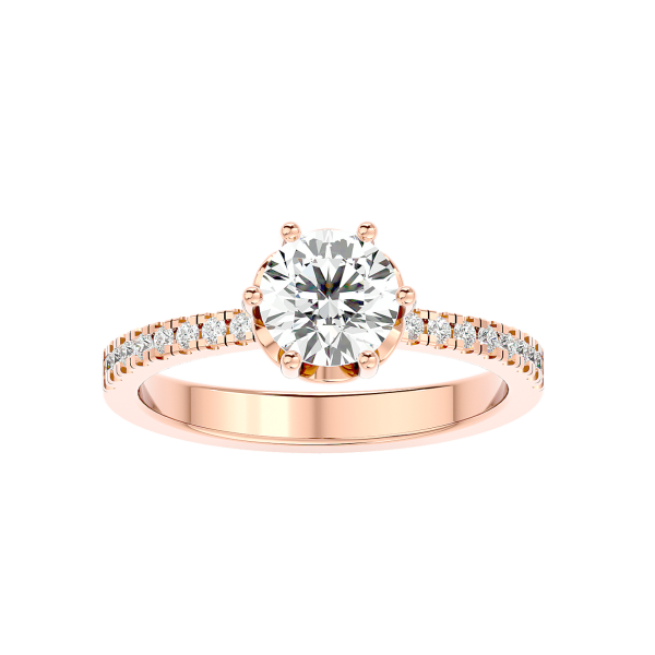 Custom Made Classique Moissanite Ring by Solitairz Affair