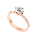 Custom Made Classique Moissanite Ring by Solitairz Affair