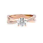 Custom Made Petra Moissanite Ring by Solitairz Affair