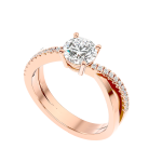 Custom Made Petra Moissanite Ring by Solitairz Affair