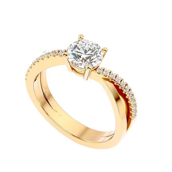 Custom Made Petra Moissanite Ring by Solitairz Affair