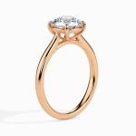 Custom Made 0.50ct Moissanite Solitaire Ring by Solitairz Affair