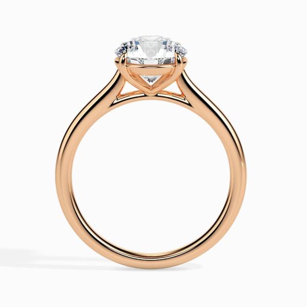 Custom Made 0.50ct Moissanite Solitaire Ring by Solitairz Affair