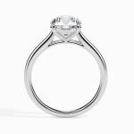 Custom Made Solitaire Engagement Moissanite Ring by Solitairz Affair