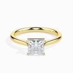 Custom Made Solitaire Engagement Moissanite Ring by Solitairz Affair