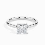 Custom Made 0.5ct Moissanite Solitaire Ring by Solitairz Affair