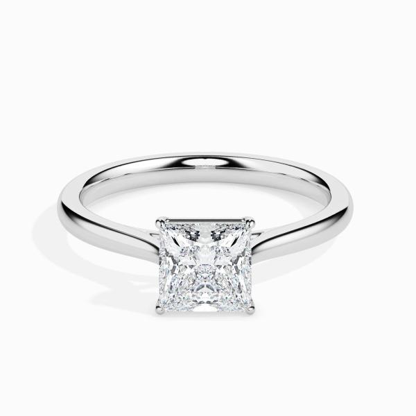 Custom Made Solitaire Engagement Moissanite Ring by Solitairz Affair