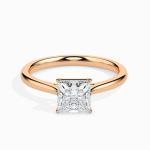 Custom Made 0.5ct Moissanite Solitaire Ring by Solitairz Affair