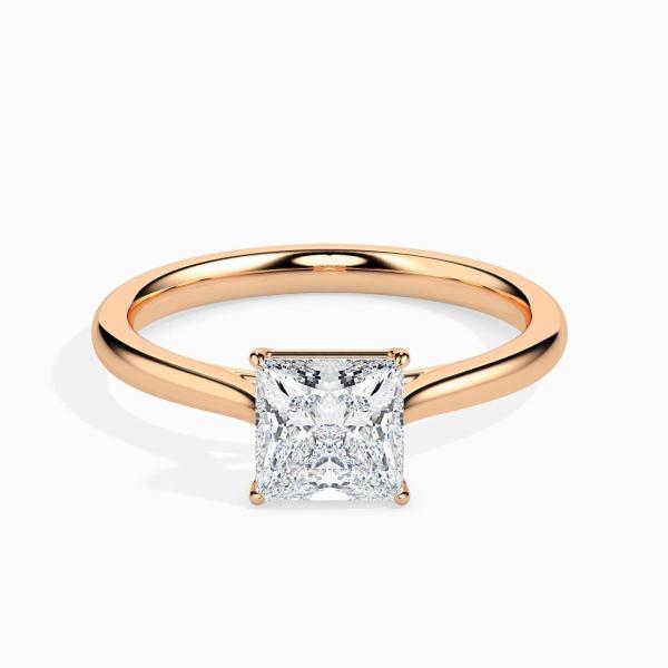 Custom Made 0.5ct Moissanite Solitaire Ring by Solitairz Affair