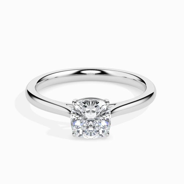 Custom Made 0.50ct Moissanite Solitaire Ring by Solitairz Affair