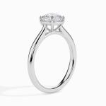 Custom Made 0.50ct Moissanite Solitaire Ring by Solitairz Affair