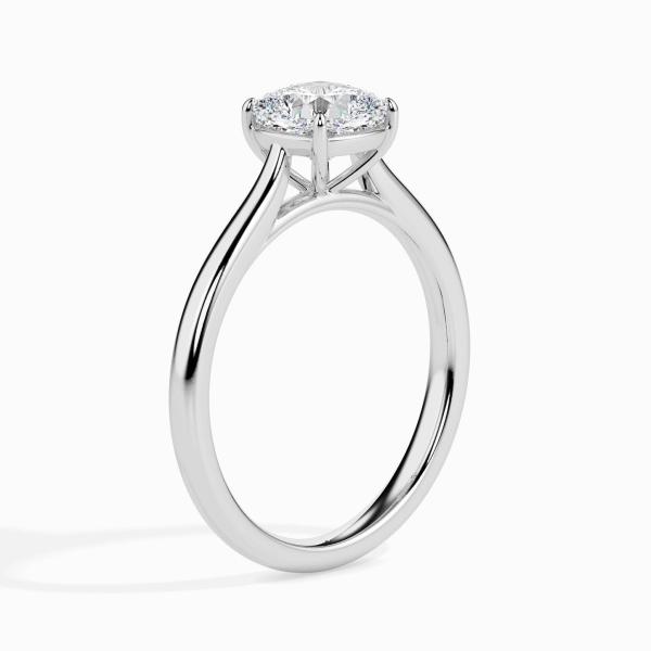 Custom Made 2 Carat Moissanite Dream Solitaire Ring by Solitairz Affair