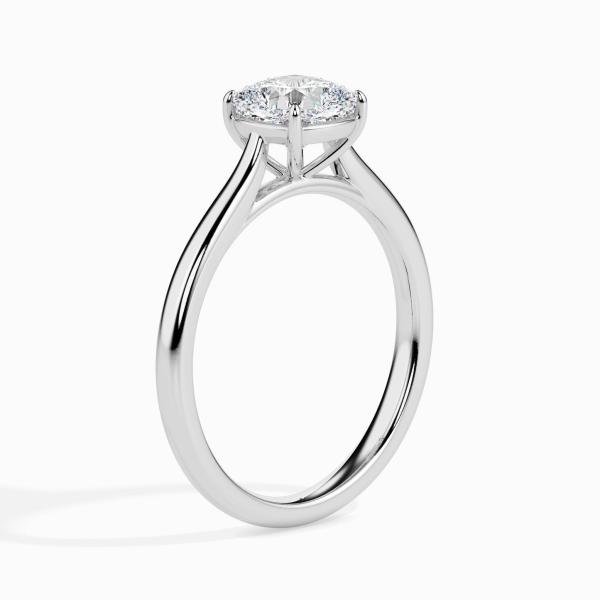 Custom Made Moissanite Ring by Solitairz Affair