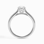 Custom Made Solitaire Engagement Moissanite Ring by Solitairz Affair