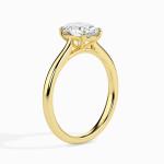 Custom Made 2 Carat Moissanite Evelyn Solitaire Ring by Solitairz Affair