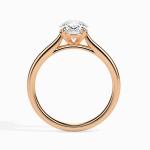 Custom Made Solitaire Engagement Moissanite Ring by Solitairz Affair