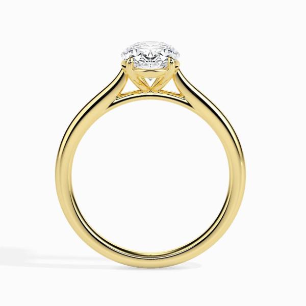 Custom Made 0.50ct Moissanite Solitaire Ring by Solitairz Affair