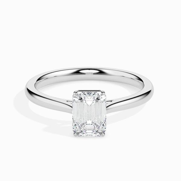 Custom Made 0.50ct Moissanite Solitaire Ring by Solitairz Affair