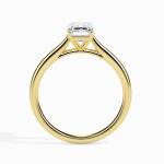 Custom Made 2 Carat Moissanite Dreamy Solitaire Ring by Solitairz Affair