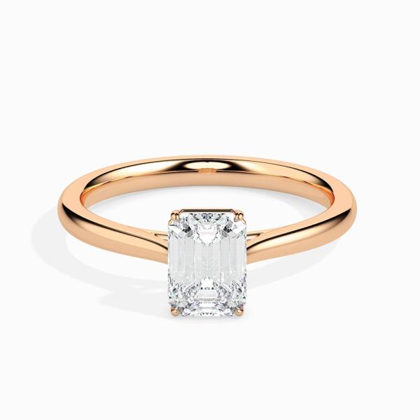 Custom Made 0.50ct Moissanite Solitaire Ring by Solitairz Affair