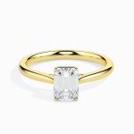 Custom Made 2 Carat Moissanite Dreamy Solitaire Ring by Solitairz Affair